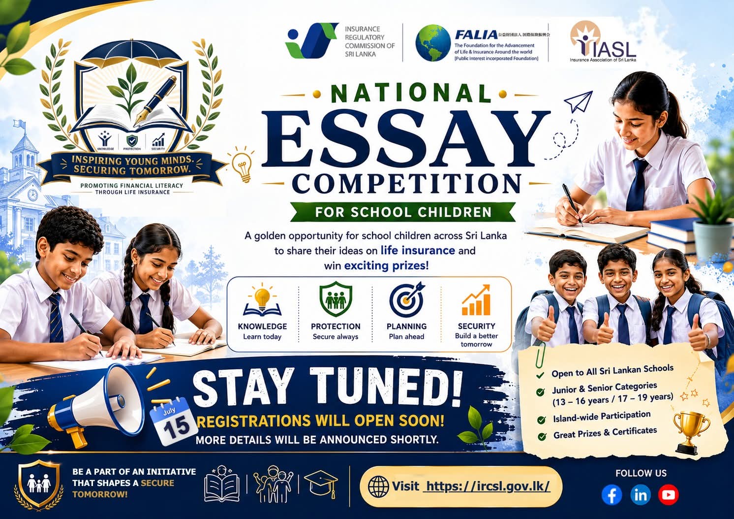 National Essay Competition on Life Insurance for School Children